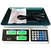 Dual Screen 40 kg 2 gr Rechargeable Electronic Precision Scale