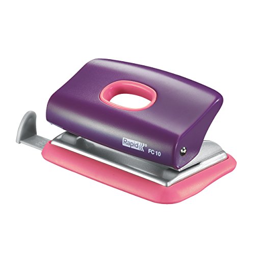 Rapid Mini perforadora 10 hojas Violeta Rosa Barra gu a con marcas de formato Metal Modelo FC10 5000369 reviews Rapid Mini perforadora 10 hojas Violeta Rosa Barra gu a con marcas de formato Metal Modelo FC10 5000369