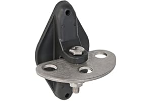 VOSS.farming Set, 2X Torgriffsolator + 2X Edelstahl-Anschlußplatten