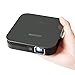 Produktbild iOCHOW iO4 Mini Beamer, 1080P HD Video mit DLP 3000 Lumen, Kontrastverhältnis 10000: 1, 30.000 Stunden Led Life, Led Beamer
