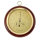 Fischer Wetterstation Pascal mit Echtholzgehäuse Ø 200 mm