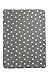 Meyco Baby Blanket 100% Cotton (75 x 100 cm, Dot Grey/ White)