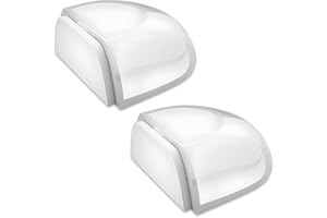 AEIOPRS 2 szt. Przezroczysty odbojnik do drzwi podłogowych samoprzylepny ochraniacz na ściany podłogi i meble do domu i biura