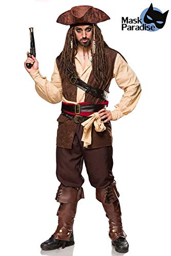Preisvergleich Produktbild MASK PARADISE Kostümset Captain Jack