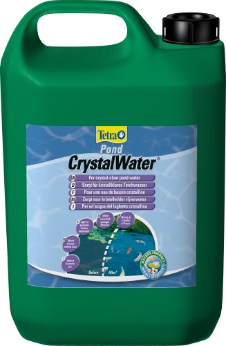 Tetra Pond CrystalWater (für kristallklares Wasser im Gartenteich, Wasserklärer gegen Trübungen), 3 Liter Flasche