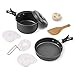 Produktbild Forfar Portable Picnic Pot Pan Cookware 1 To 4 People Outdoor Cooking Set For Camping Hiking Backpacking