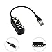 Produktbild RJ45 1 zu 3 Ethernet LAN Netzwerk Kabel Splitter 3 Way Extender Adapter Stecker LAN Ethernet RJ45 Stecker Splitter Extender Adapterstecker Adapter HKFV