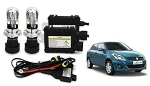 RS Enterprises Cars Maruti Suzuki Swift Dzire 2012 H4 - HID Conversion Light Kit ( 2 HID Light , 2 Blaster , Wiring ) Vehicle HID Kit for Car Headlight