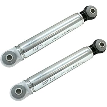 LOT DE 2 AMORTISSEURS COMPATIBLES AVEC BOSCH MIELE 120N POUR MACHINE À