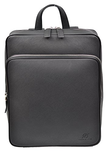 INSPIRATIO - Luxuriöser Rucksack | Extrem hochwertig verarbeitet | Backpack als Laptop oder Akten-Tasche für Business und Büro, Sport-Bag oder im Hand-Gepäck | Unisex-Design für Damen & Herren