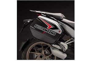 AZGRAPHISHOP KIT 2 Sticker Cases SEITENFÄLLE Ducati MULTISTRADA 1200 AB 2015 (Light Style)