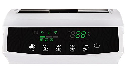 Baren B-C03 HEPA Luftreiniger bis 50m² 6in1 mit PM2.5 Sensor Nachtmodus Touch Bedienung - 7