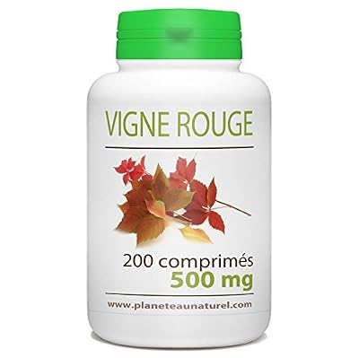 Planète au Naturel Vigne Rouge - 500 mg - 200 comprimés