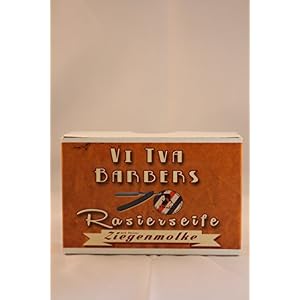 VI TVA Barbers Shaving Soap Handmade Soap Shaving Soap with Fine Goat Whey (for Shaving)