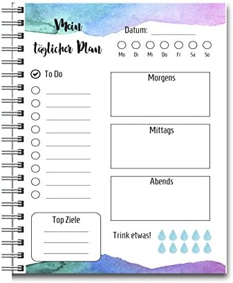 To Do Notepad 50 Sheets Ring Binder Notepad