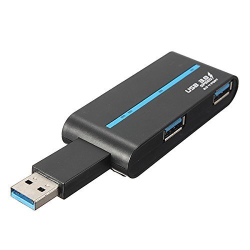 HUB Hub - SODIAL(R)Faltbare 4 Port USB 3.0 Adapter Muti Hub Erweiterung Splitter Verteiler