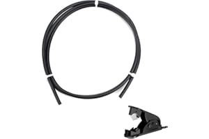 Tube Bowden en Téflon PTFE noir BZ 3D 3Meters 24 (OD 4.0 mm / ID 2.0 mm) Filament 1,75 mm pour extrudeuse J-Head Hotend RepRap Extrudeuse V6 Pièces d'imprimante 3D Gorge