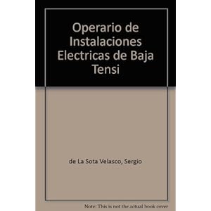 Operario instalaciones electricas baja tension
