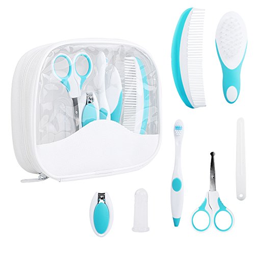Baby Healthcare Kit - IntiPal 7-Piece Baby Grooming Set
