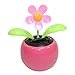 Produktbild PIXNOR Zauber Schaukel Sonnenenergie Tanzen Blumen Sonnenblumen (rosa)