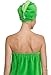 Merry Style Womens Wellness Turban 13007 (Green/Lightgreen, One Size)