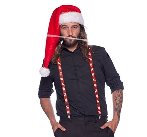 Preisvergleich Produktbild Hosenträger Weihnachten mit Licht