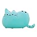 Produktbild hqclothingbox Big Cat Shaped Throw Pillow Pet Sofa Decorative Cushion Soft Plush Toy Doll 15inches 1PC blue by Hqclothingbox