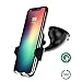 Produktbild Auckly 2 in 1 KFZ Halterung, 10W Qi Wireless Fast Charger, Auto Handyhalterung für Apple iPhone X/8/8 Plus, Samsung Galaxy S9/S9 Plus/Note 8/S8/S8 Plus/S7/S7 Edge/S6 und alle Qi-fähigen Geräte