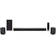 LG SNC4R 420W Sound Bar w/Bluetooth Streaming and Surround Sound Speakers, Black