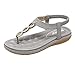 Produktbild Damen Sandalen Mit Absatz UFODB Frauen Abendschuhe Clip Toe Damensandaletten Sommersandalen Bequeme Strand Schuhe Frühling Partyschuhe Wohnungen Schuhe