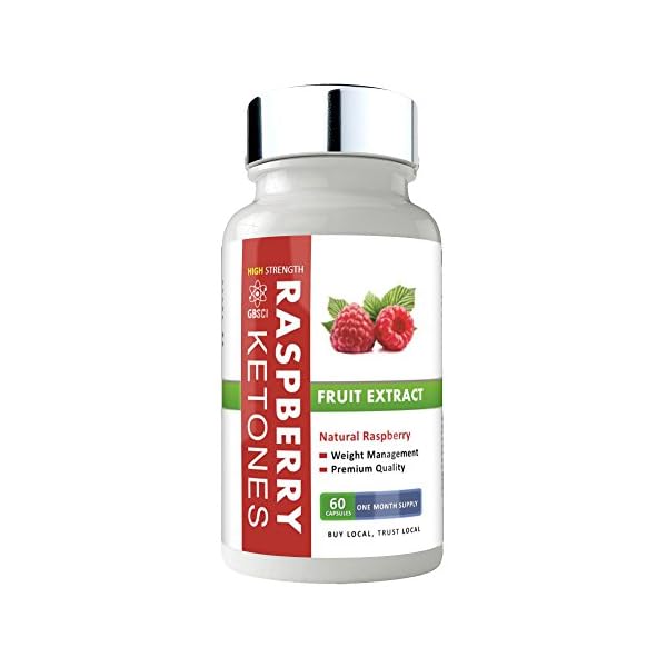 GBSci Raspberry Ketones Natural High Strength 2000 mg Daily One Month Supply