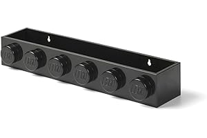 Room Copenhagen lego stojak na książki, półka dekoracyjna, czarny, jeden rozmiar