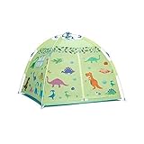 【Infancia feliz】: tres carpas de dinosaurios azules, verdes y rosas ， desarrollan su imaginación en la decoración de su "pequeño hogar", maravilloso para que los niños lean, jueguen y duerman allí con sus amigos o solos allí.