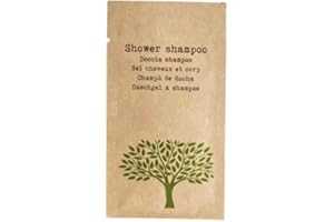 LEONE SRL Doccia Shampoo bustina 10 ml - Linea Natura - Confezione 150 pezzi