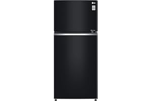 LG GTB744BMBED Frigorifero Doppia Porta, Classe E, 506l, Porte In Vetro, Tecnologia Door & Linear Cooling, Cassetto 0 Gradi, Gestione Umidità, Compressore Smart Inverter, Smart Diagnosis, Nero
