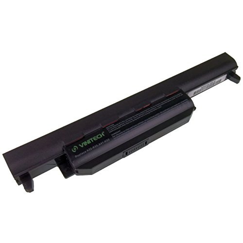 Vinitech Akku für Asus A32-K55 A33-K55 A41-K55 A75A A75D A75DE A75V A75VD A75VM A55A A55D A55DE A55DR A55N A55V A55VD A55VM A55VS A45D A45DE A45DR A45N A45V A45VD A45VG A45VM A45VS AK45D K45DE K45DR K45N K45V K45VD K45VG K45VM K45VS K55A K55DE K55DR K55N 4400mAh