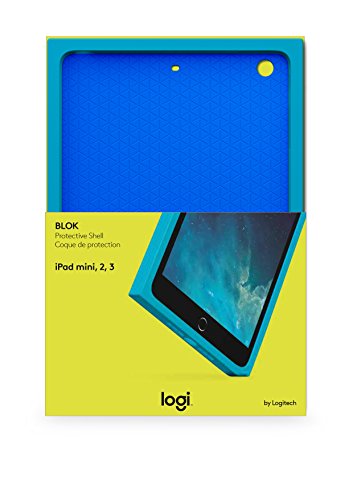 Logitech Blok Protective Shell Schutzhülle (für Apple iPad Mini) türkis/blau - 6