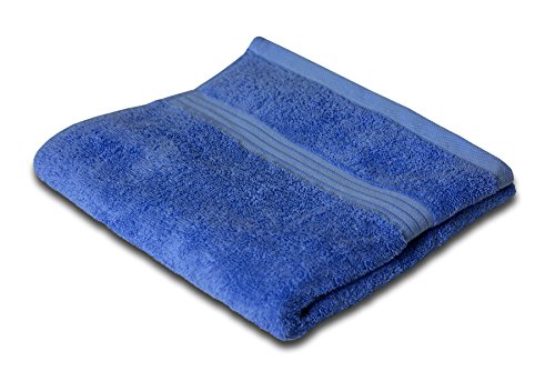 Lashuma Handtuch – Frotteeserie Linz – in 16 Farben und 6 Größen, Farbe: königs blau, Handtuch 50×100 cm - 2