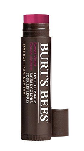 Burt's Bees 100% Natural Tinted Lip Balm, Sweet Violet, 4.25g