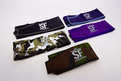 Suprfit Wrist Wraps CF 2.0 | Handgelenkbandagen | Gelenk Schutz | Crossfit Gewichtheben Powerlifting Strongman | Lila/Pink, Schwarz/Grau, Blau oder Camouflage-Urban - 6