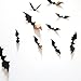 12pcs 3D Stereoscopic Bat Halloween Wall Sticker Decal Removable Home Decoration