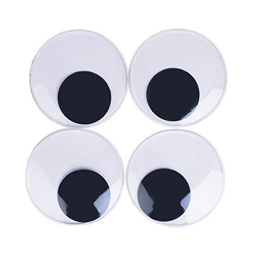 ccinee 7,6 cm GIANT Kulleraugen-Set von 4, 7,6 cm