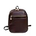 Produktbild Hrph Weinlese PU-Leder Rucksack Schultasche Kleine Schultertasche Luxus-beiläufige stilvolle