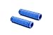 Produktbild vhbw Lenkergriffe, Fahrradgriffe, dunkelblau, 23mm für Fahrrad