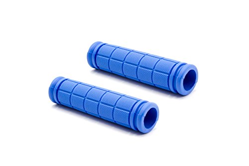 Preisvergleich Produktbild vhbw Lenkergriffe, Fahrradgriffe, dunkelblau, 23mm für Fahrrad