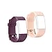 Produktbild Fit-power Ersatz- / Zubehör-Armband mit Metall Schnalle für Fitbit Charge 2 Herzfrequenz-Fitness-Band (Tracker nicht enthalten), Pack of 2D, S