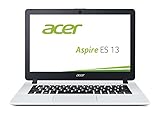 Lieferumfang: Acer Aspire ES1-331-C985 33,8cm (13,3 Zoll) Notebook weiß, Netzteil, Netzkabel, Akku, Kurzanleitung, Garantiekarte