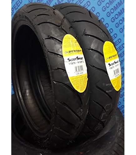 Pneumatico Dunlop Scootsmart 110/70-13 54S Per Moto - Estate - 5