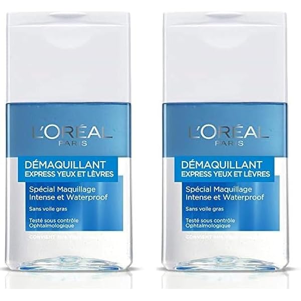 Florame Démaquillant Yeux Et Lèvres – Wasserfestes Augen- & Lippen-Make-up-Entferner, 110 Ml