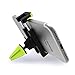 Produktbild Handyhalterung Auto Lüftung, iVoler Universal KFZ Handy Halterung Mini Autohalterung mit 360 Grad Drehung Car Mount für iPhone 7/7 Plus/6S/6s Plus/6/6 Plus/5S/5C/SE, Samsung Galaxy S8/S7 Edge, Huawei P10 Lite, LG G6, GPS, MP3 Player und andere Smartphone 51-85 mm breit - Schwarz/Grün